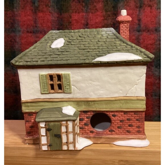 Dept 56 Scrooge & Marley Counting House 1986 Dickens Village Series Heritage - Picture 9 of 16